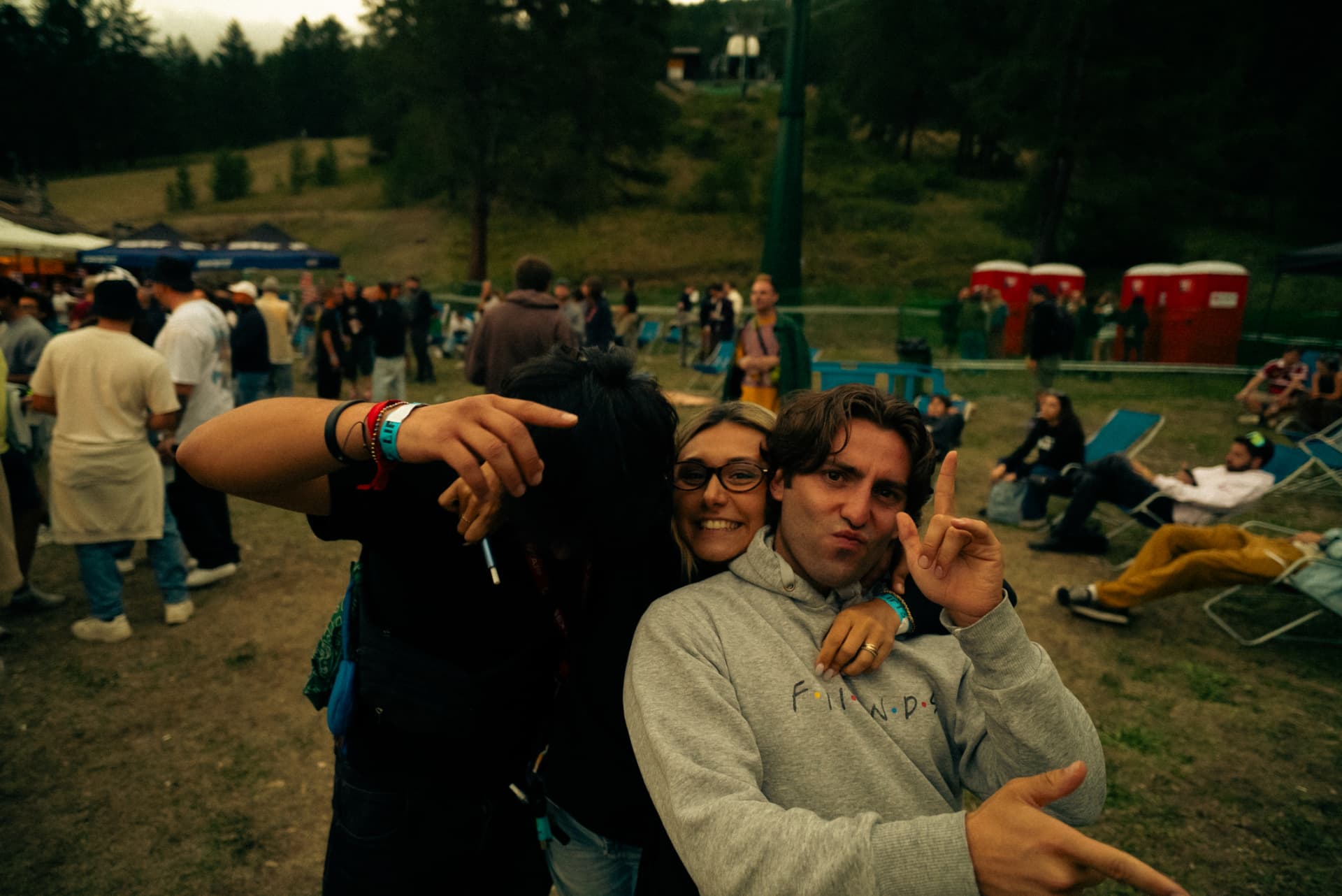Peak Festival — abbracci nell'area relax