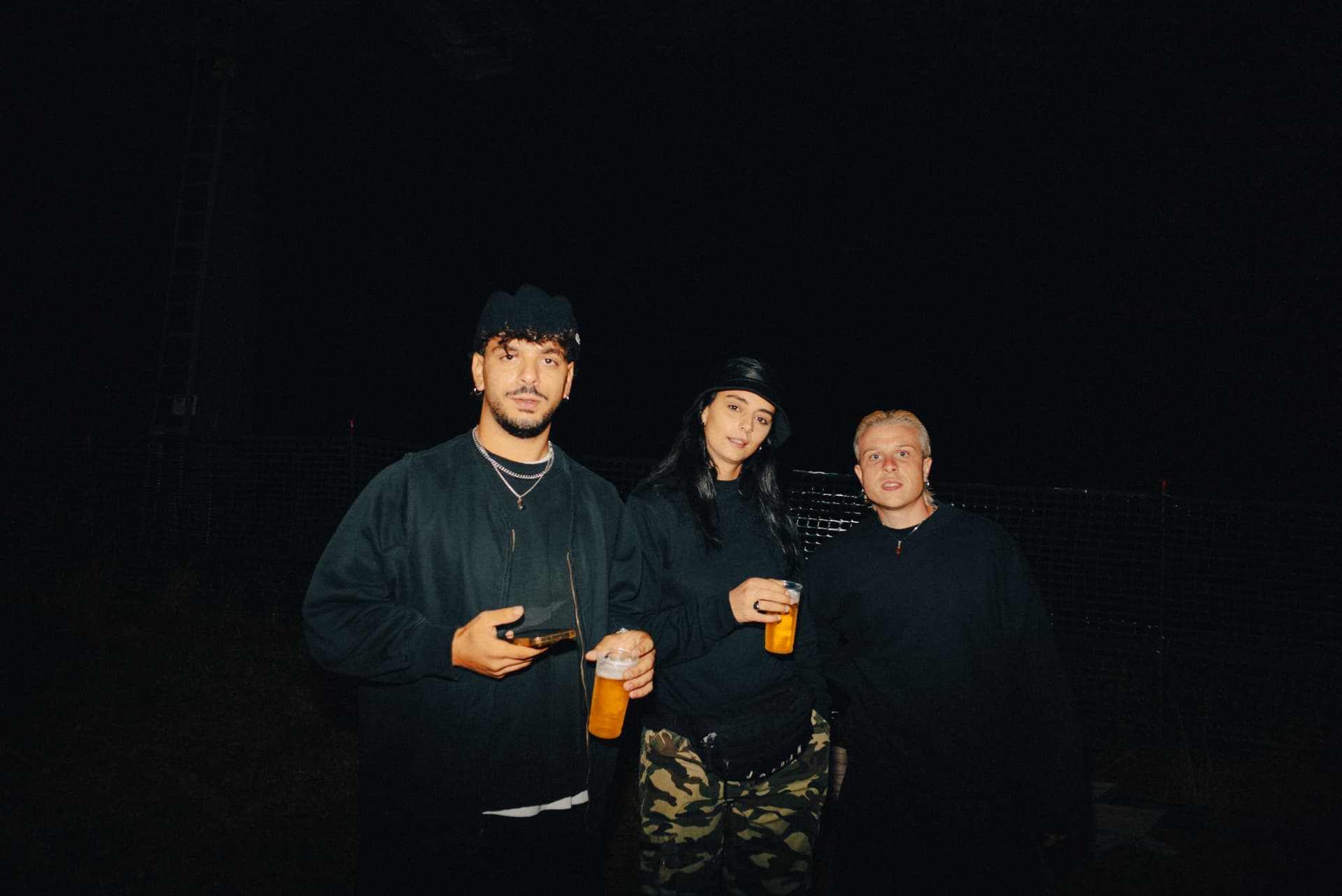 Peak Festival — crowd at night