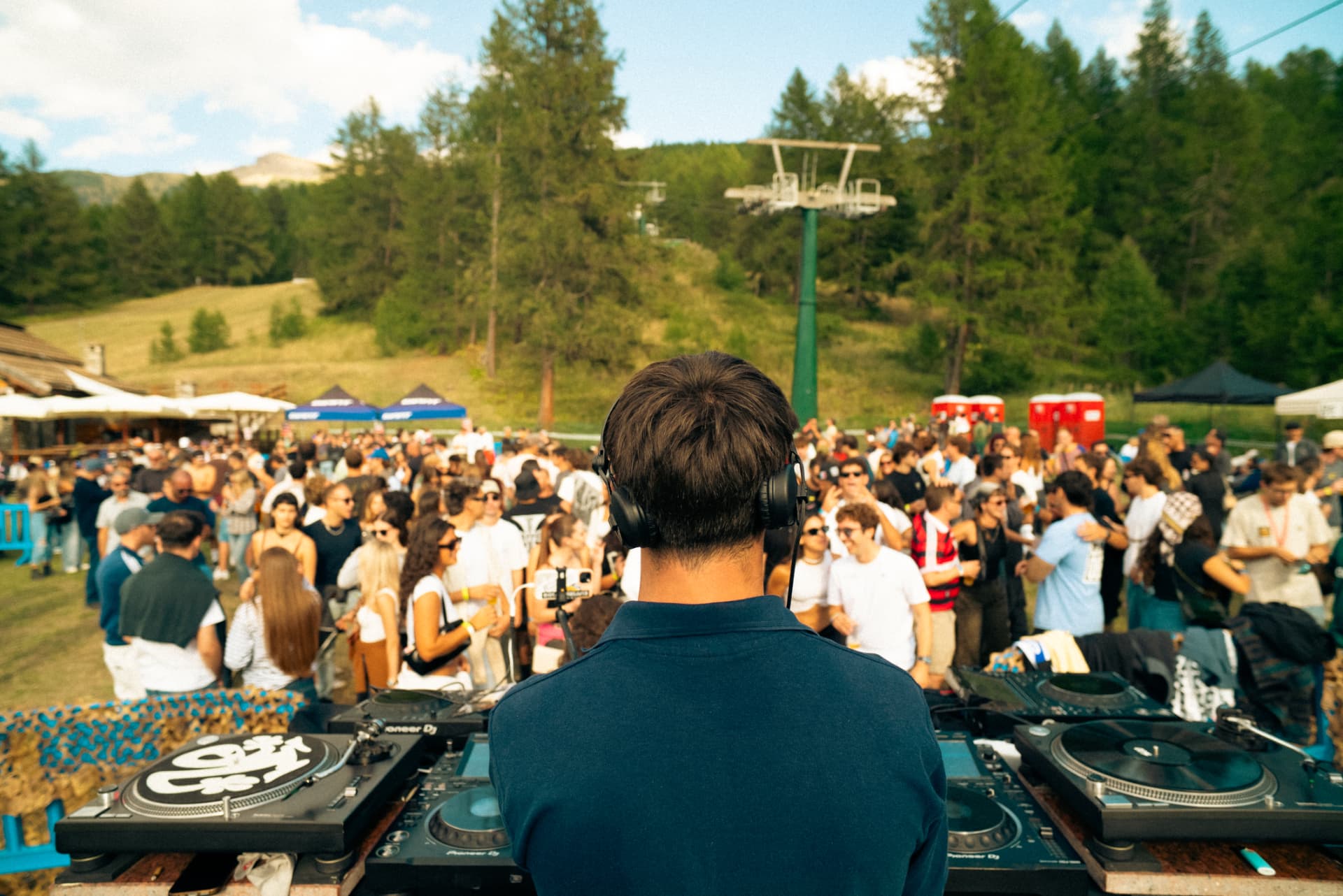Peak Festival — vista dal palco