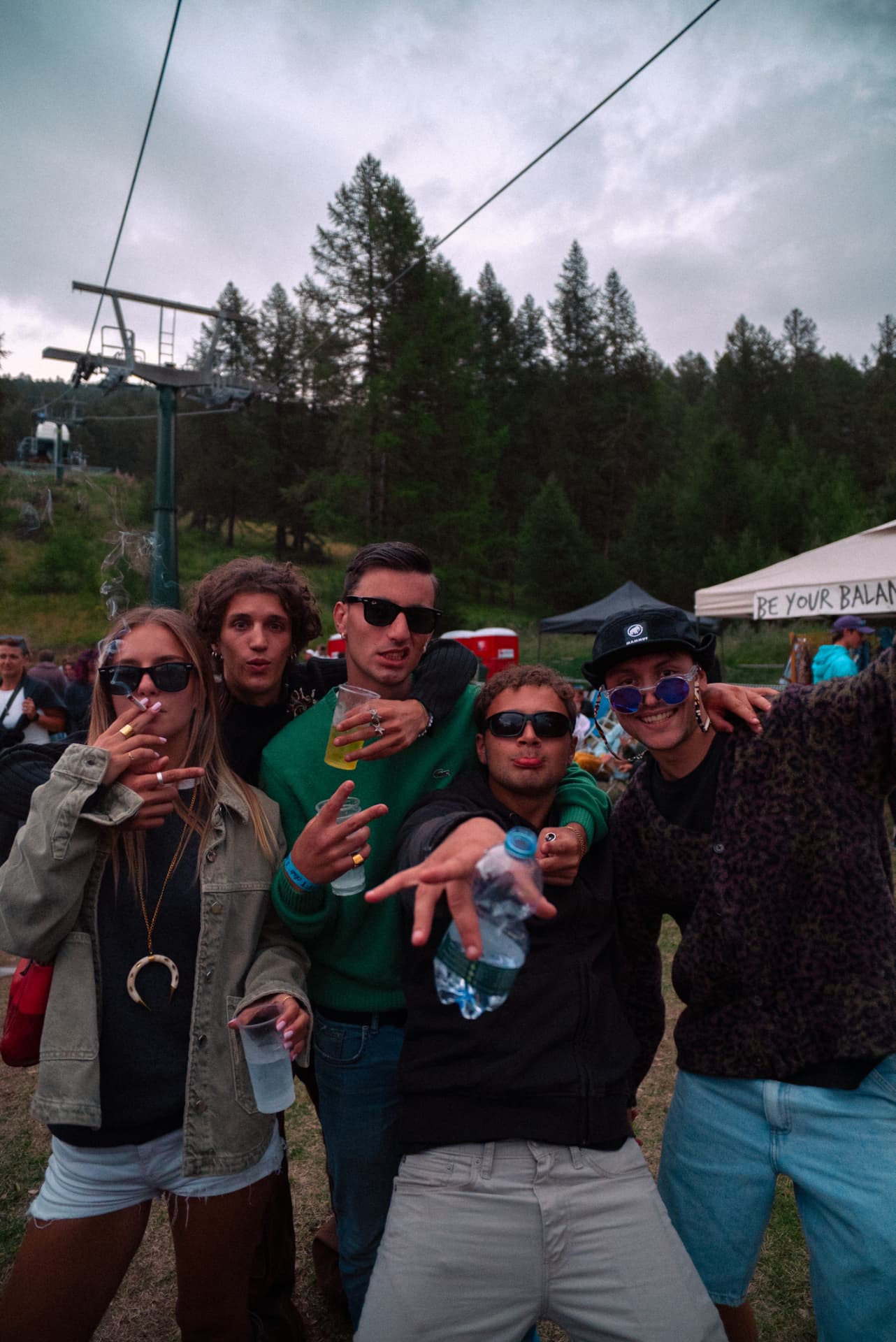 Peak Festival — il gruppo al gran completo