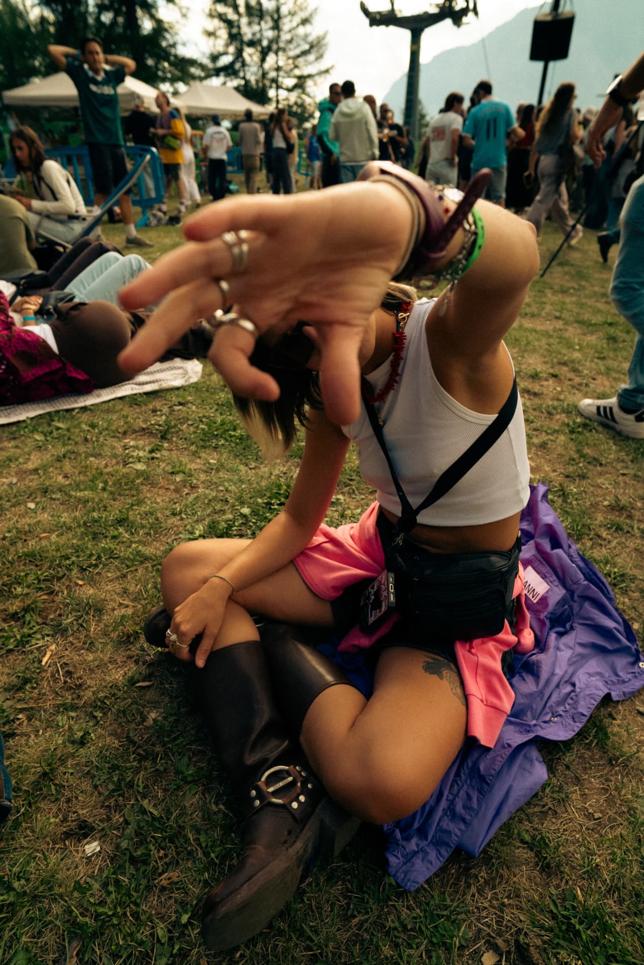 Peak Festival — ritratto seduto