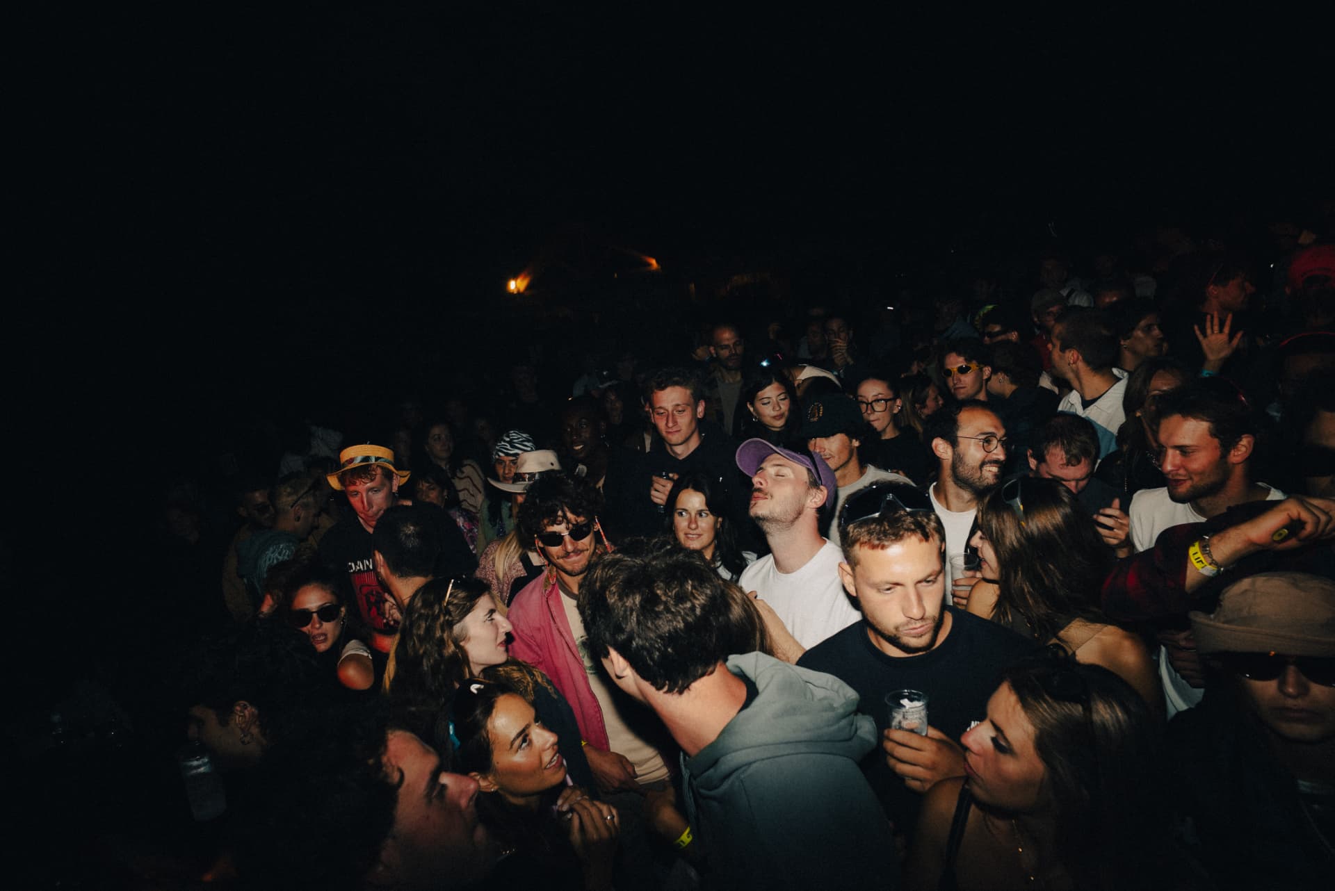 Peak Festival — crowd from above